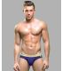 Andrew Christian Almost Naked Tagless Brief in Navyblauw