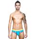 Andrew Christian Color Vibe Sport Brief in Teal