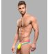 Andrew Christian Coolflex Freedom Jockstrap in Lime