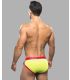 Andrew Christian  Coolflex Tagless Brief in Lime