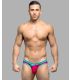 Andrew Christian Holiday Spree Brief in Rood