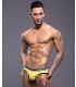 Andrew Christian Retropop Brief met Show-It in Geel