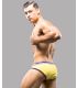 Andrew Christian Retropop Brief met Show-It in Geel