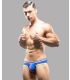 Andrew Christian Retropop Brief met Show-It in Royalblauw