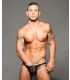 Andrew Christian Sheer Mesh Boy Brief in Zwart