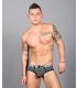 Andrew Christian Sparkle Denim Arch Jockstrap met Almost Naked 