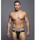 Andrew Christian Tighty Whitie Tagless Fly Brief in Zwart