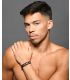 Andrew Christian Trophy Boy Snap Vegan Leather Cock Ring