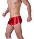 Barcode Berlin Shiny Short Silvain in Rood