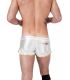 Barcode Berlin Shiny Short Silvain in Wit