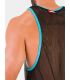 Barcode Tank Top Igor in Zwart/Blauw