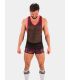 Barcode Berlin Tank Top Igor in Zwart/Rood