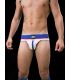 Barcode Berlin Vitja Jockstrap in Wit/Blauw