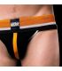 Barcode Berlin Vitja Jockstrap in Zwart/Geel