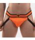 Barcode Jockstrap Yeni in Neon Oranje