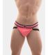 Barcode Jockstrap Yeni in Neon Pink