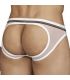 Clever Deep Jockstrap in Wit