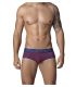 Clever Roma Piping Brief  in Paars