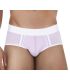 Clever Tethis Piping Brief in Lila 