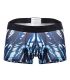 Hawai Printed Microfiber Boxershort in Donkerblauw