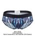 Hawai Printed Microfiber Brief in Donkerblauw