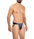 Hawai Printed Microfiber Jockstrap in Donkerblauw