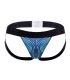 Hawai Printed Microfiber Jockstrap in Royal Blauw