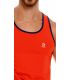 Jor College Tank-Top in Rood 