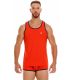 Jor College Tank-Top in Rood 