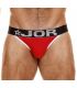 Jor Match Jockstrap in Rood