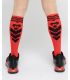 Maskulo Skulla Football Socks in Rood