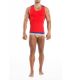 Modus Vivendi Pride Tank-Top in Rood/Blauw