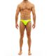 Modus Vivendi Viral Vinyl Jockstrap in Neon Geel