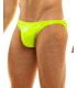 Modus Vivendi Viral Vinyl Low Cut Brief in Neon Geel