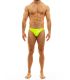 Modus Vivendi Viral Vinyl Low Cut Brief in Neon Geel