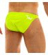 Modus Vivendi Viral Vinyl Low Cut Brief in Neon Geel