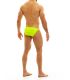 Modus Vivendi Viral Vinyl Low Cut Brief in Neon Geel