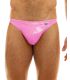 Modus Vivendi Viral Vinyl Low Cut Brief in Neon Roze 