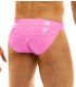 Modus Vivendi Viral Vinyl Tanga in Neon Roze