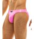 Modus Vivendi Viral Vinyl Tanga in Neon Roze