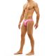 Modus Vivendi Viral Vinyl Tanga in Neon Roze