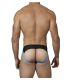 Pikante Click Athletic Mesh Jockstrap in Blauw