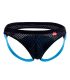 Pikante Click Athletic Mesh Jockstrap in Blauw