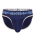 Sukrew Classic Brief in Navy/Cream