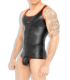 Outtox Tank-Top in Zwart met Rode Accenten