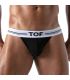 TOF French Jockstrap in Zwart