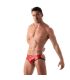 TOF Paris Vinyl Jock Brief in Rood