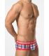 Toot Plaid Super Nano Boxershort in Rood