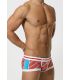 Toot Regimental Stripe Nano Boxershort in Rood