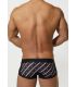 Toot Regimental Stripe Nano Boxershort in Zwart